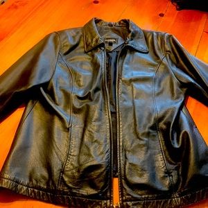 Woman’s Outbrook Genuine Leather Jacket XL